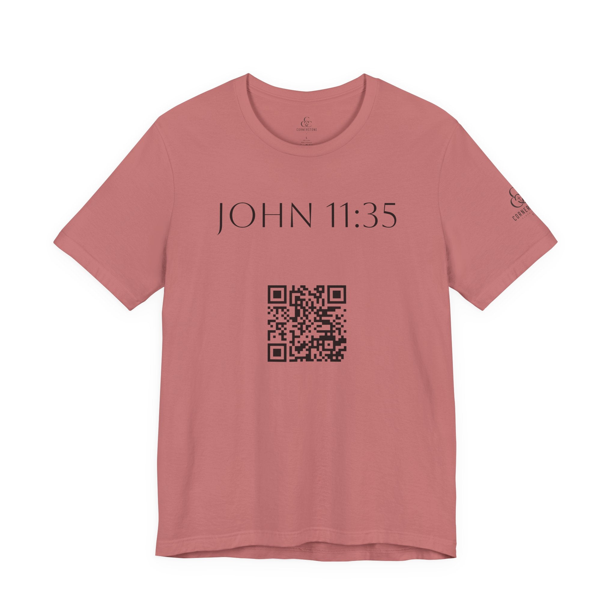 John 11:35 Jersey Tee