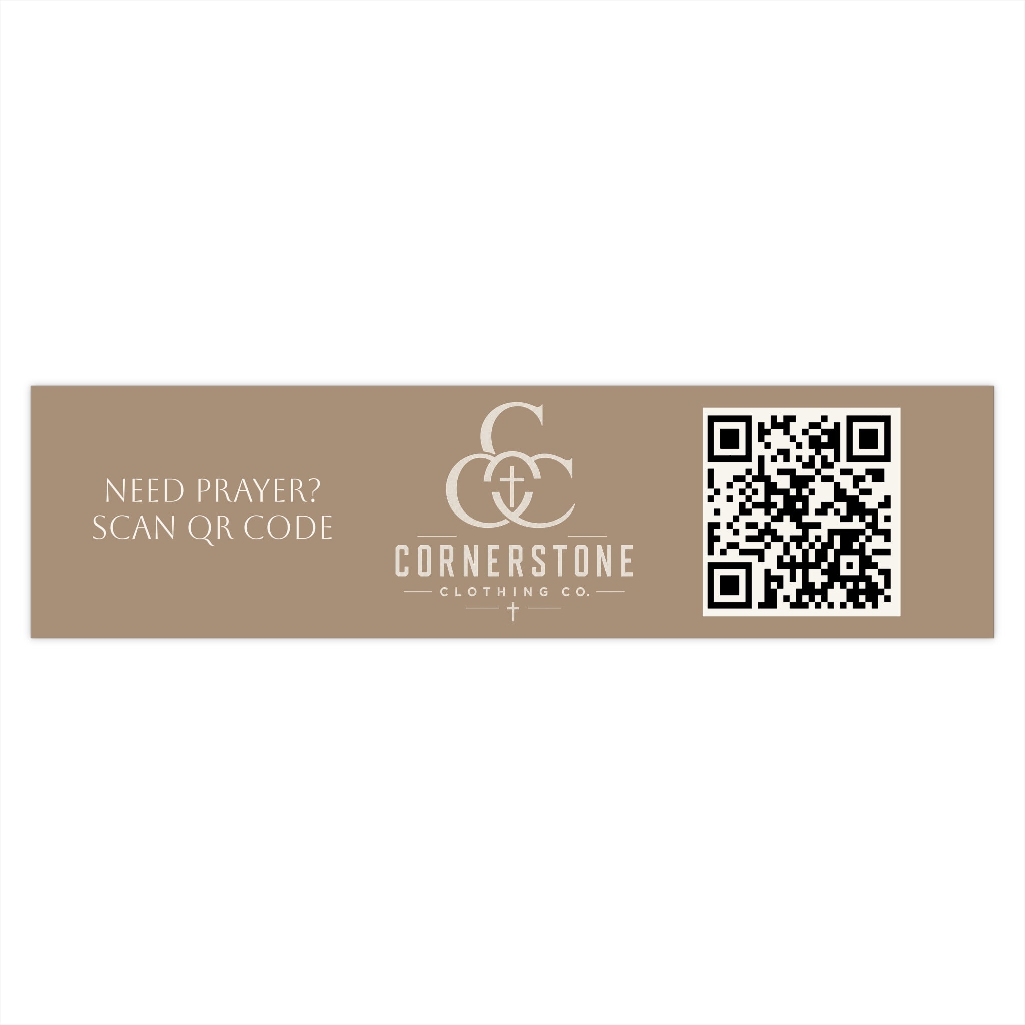 Prayer Request Bumper Sticker