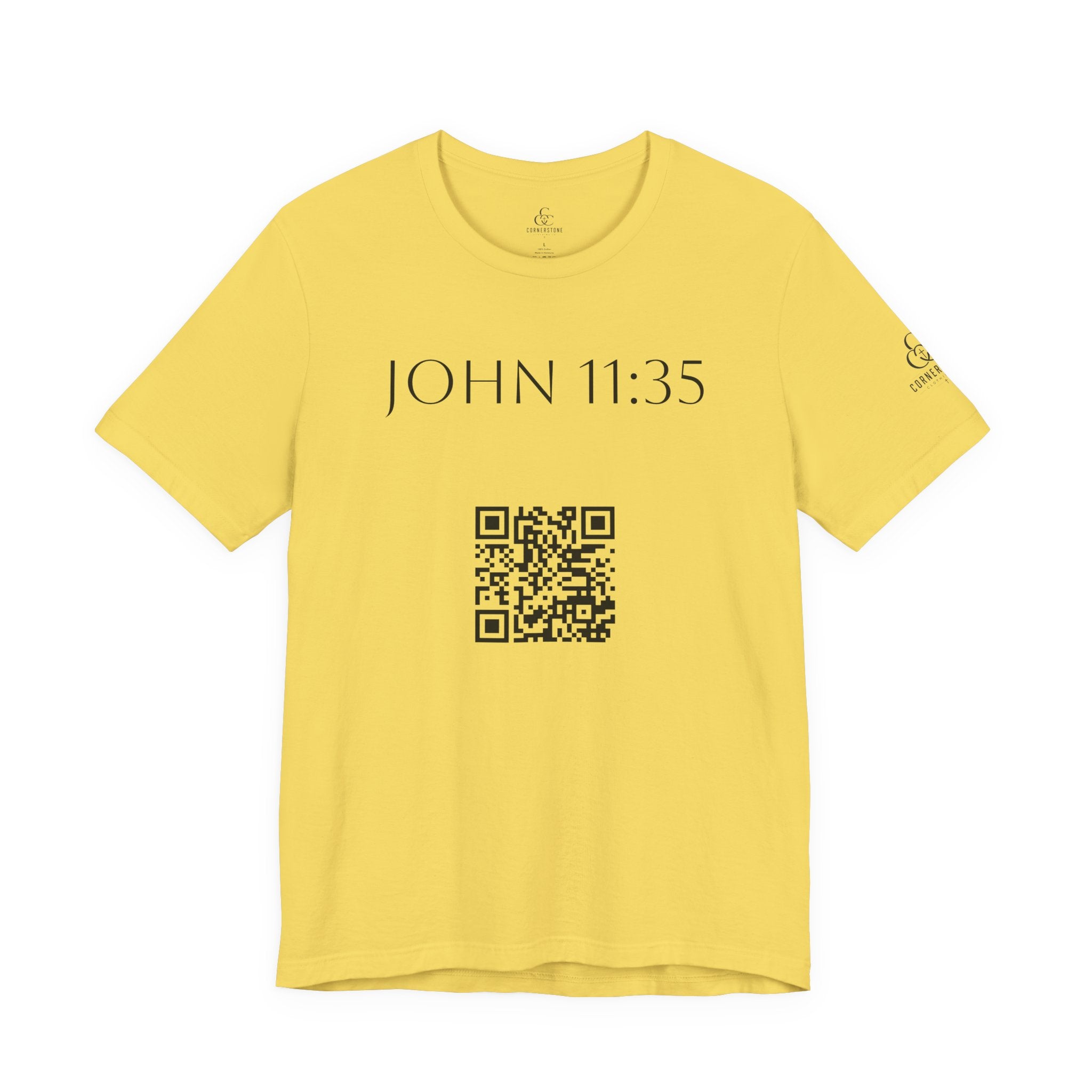 John 11:35 Jersey Tee
