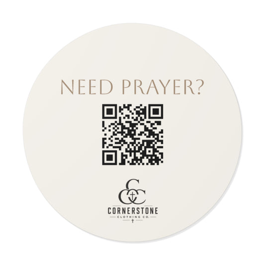 "Need Prayer?" QR Code Outreach Sticker
