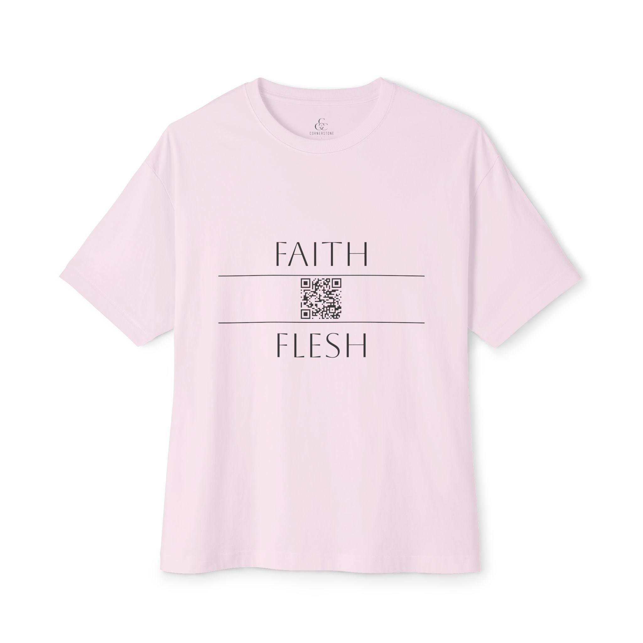 Faith Over Flesh Boxy Tee