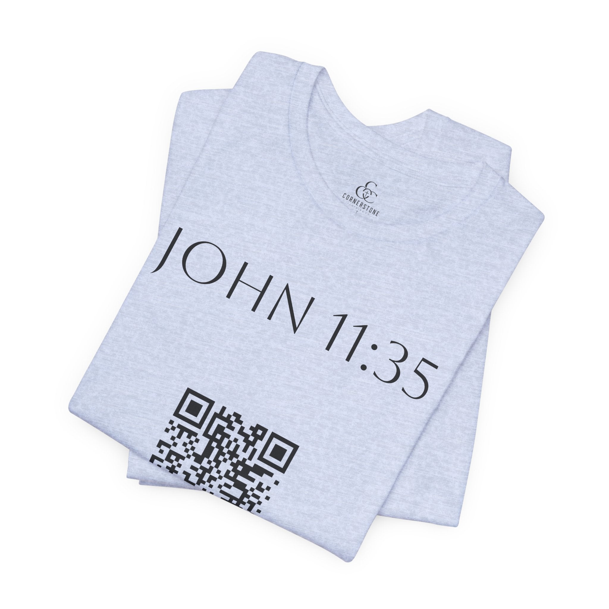 John 11:35 Jersey Tee