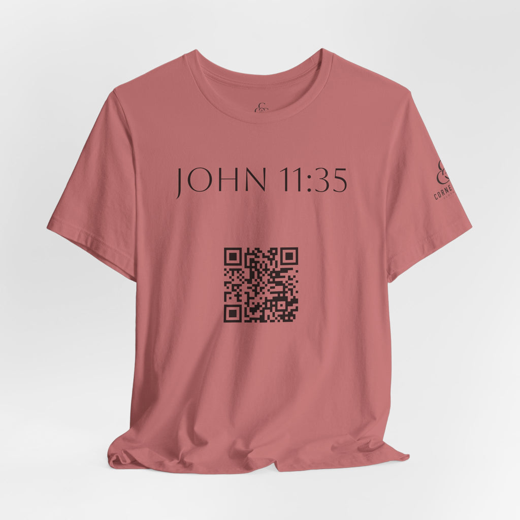 John 11:35 Jersey Tee