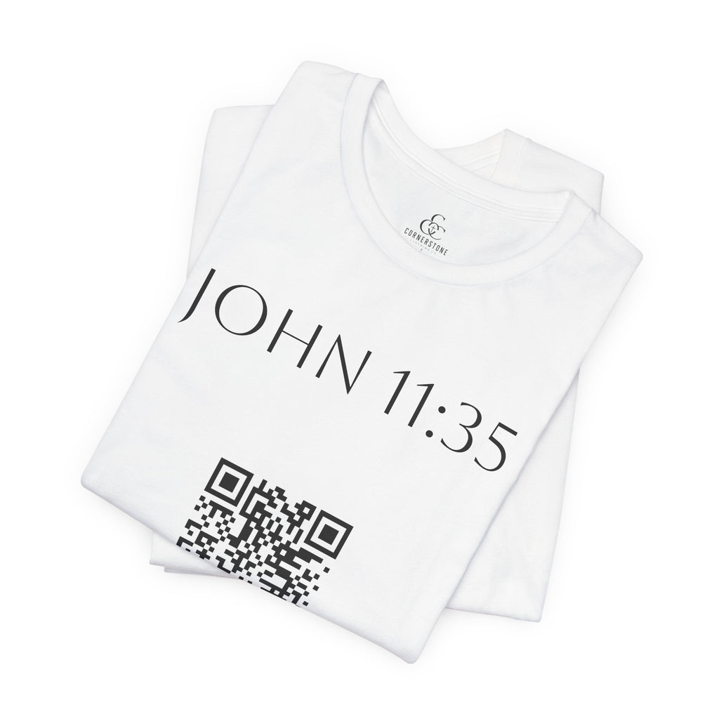 John 11:35 Jersey Tee