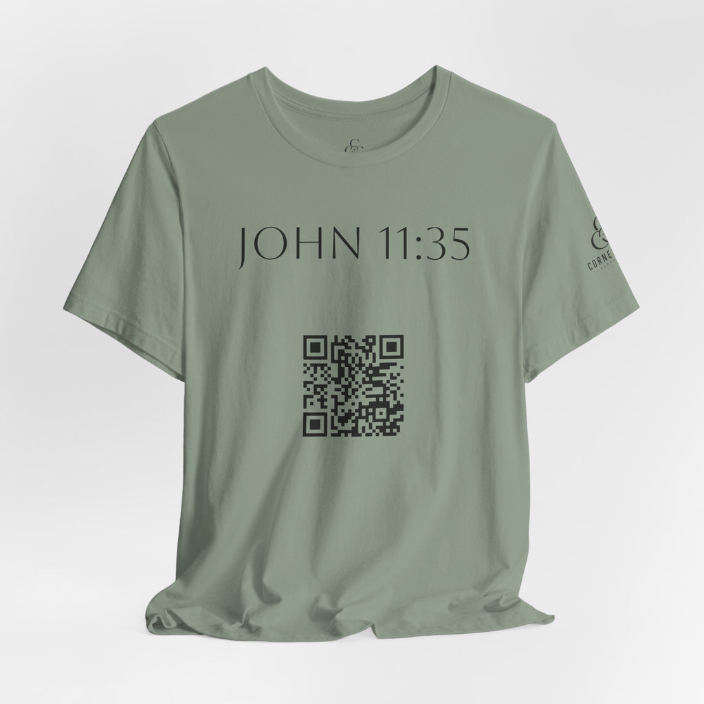 John 11:35 Jersey Tee