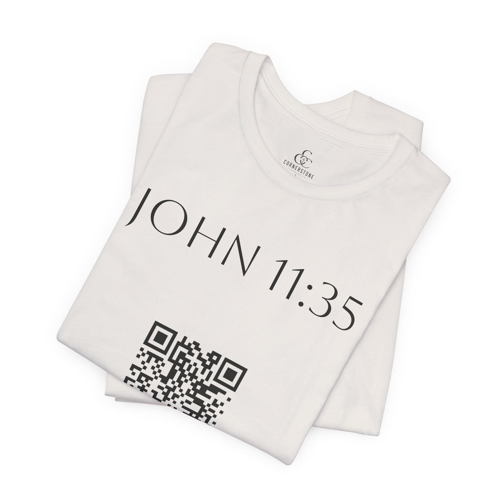 John 11:35 Jersey Tee