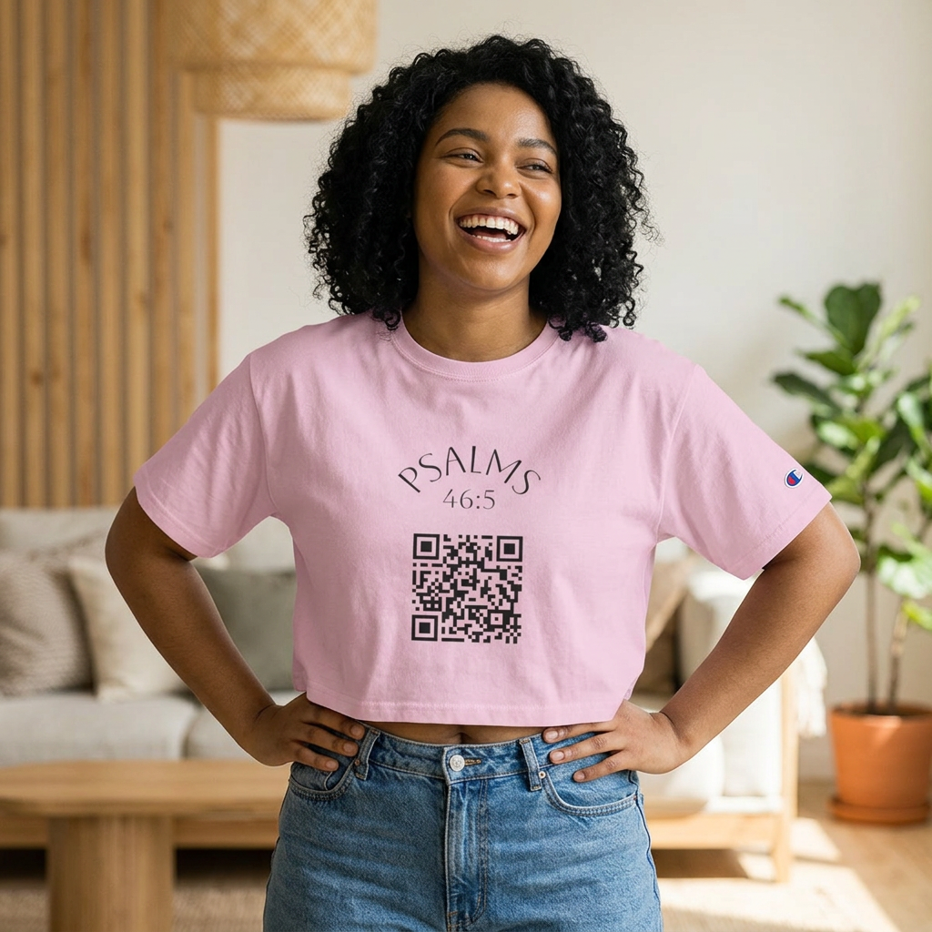 Psalm 46:5 Crop Tee
