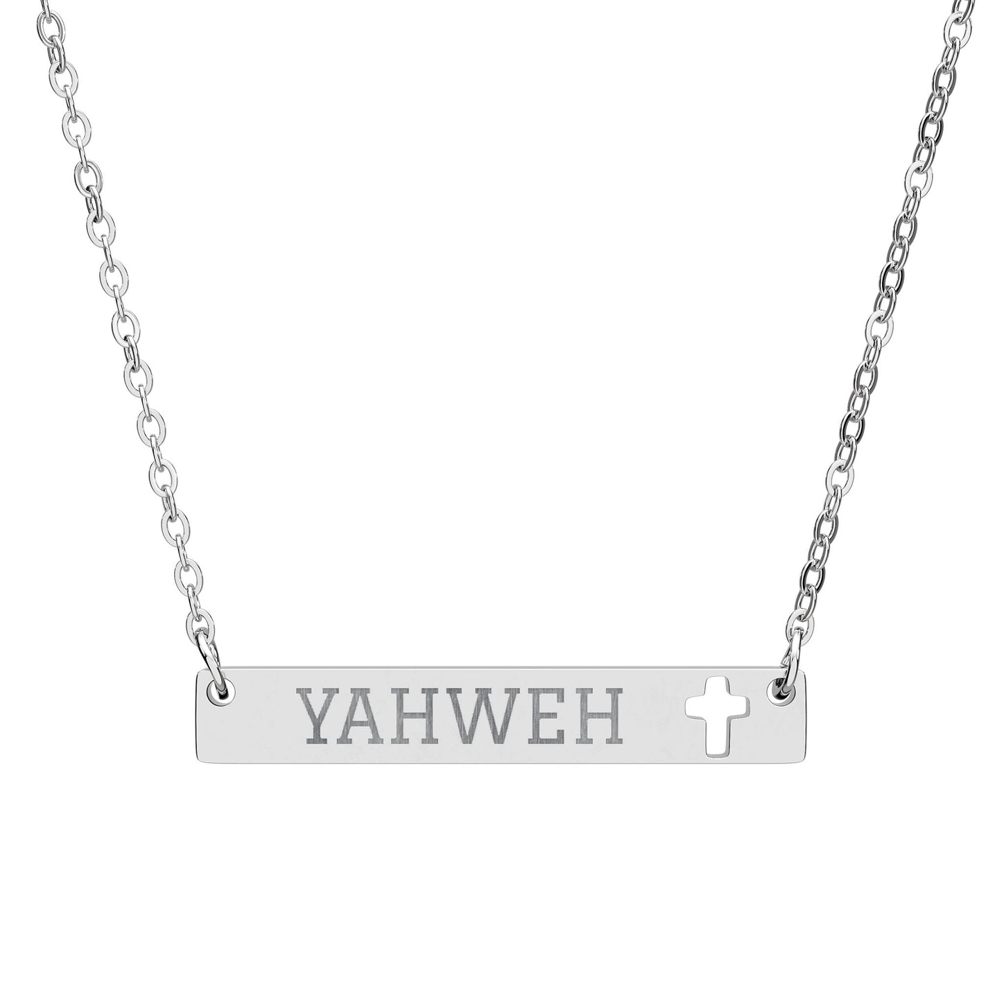 Yahweh Cross Bar Necklace