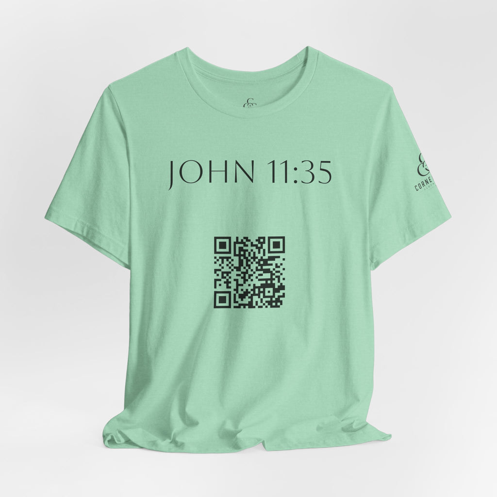 John 11:35 Jersey Tee
