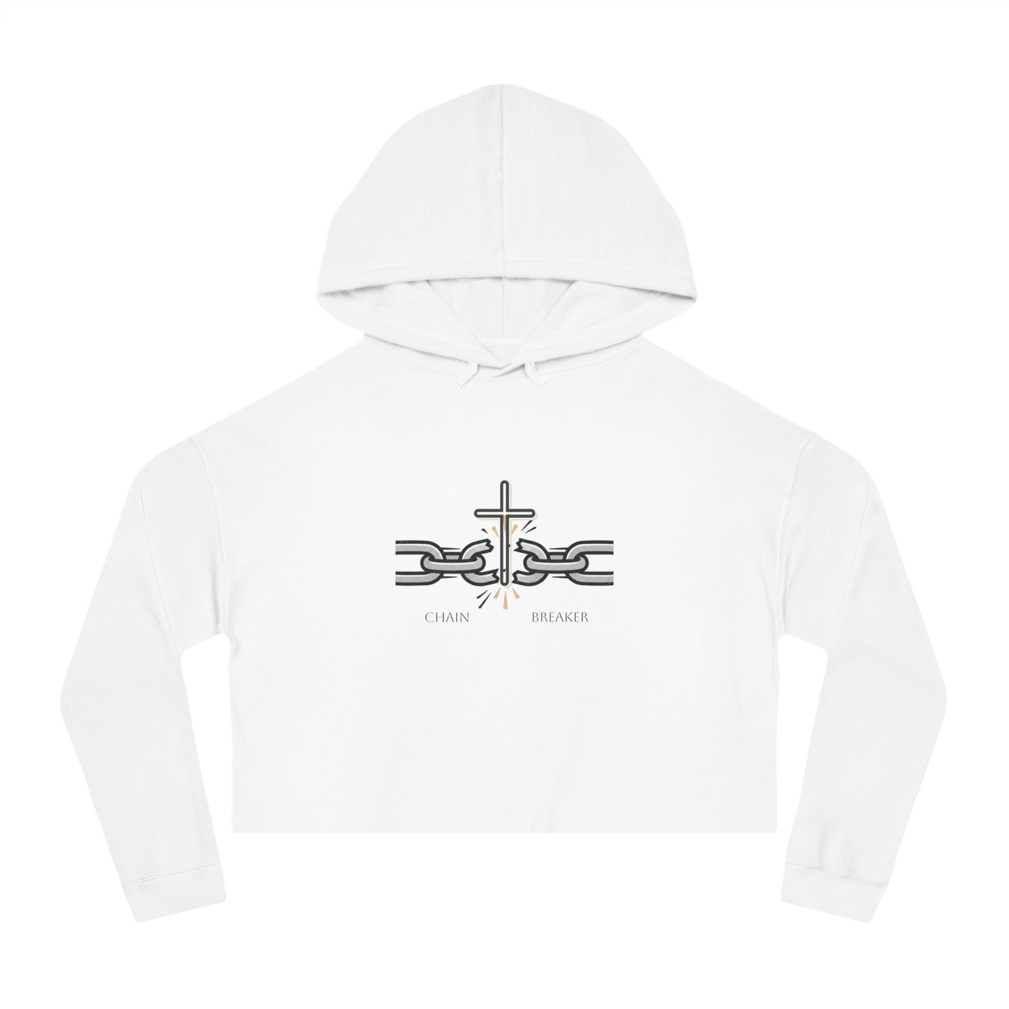 Chain Breaker Crop Hoodie