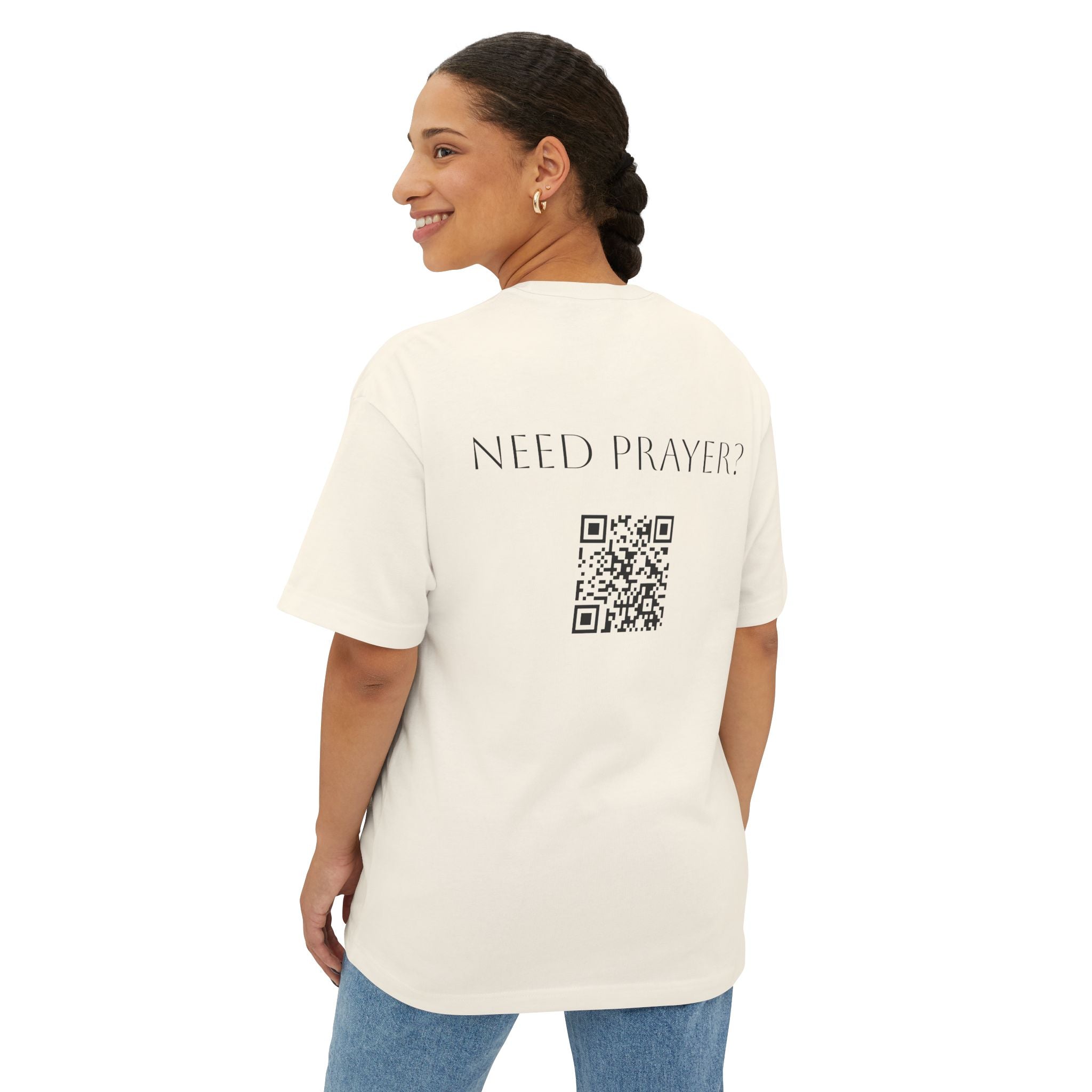 Faith Over Flesh Boxy Tee