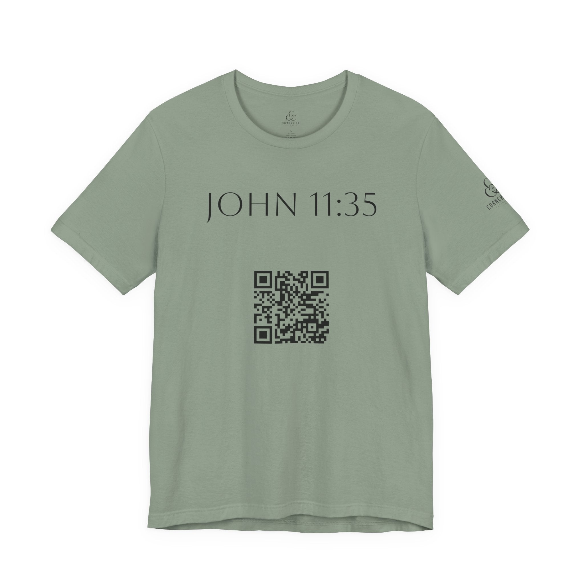 John 11:35 Jersey Tee