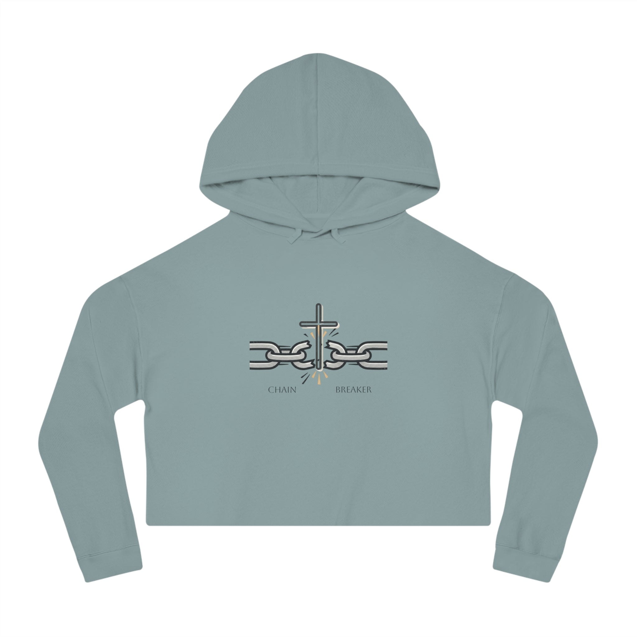 Chain Breaker Crop Hoodie