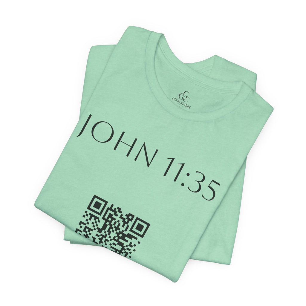 John 11:35 Jersey Tee