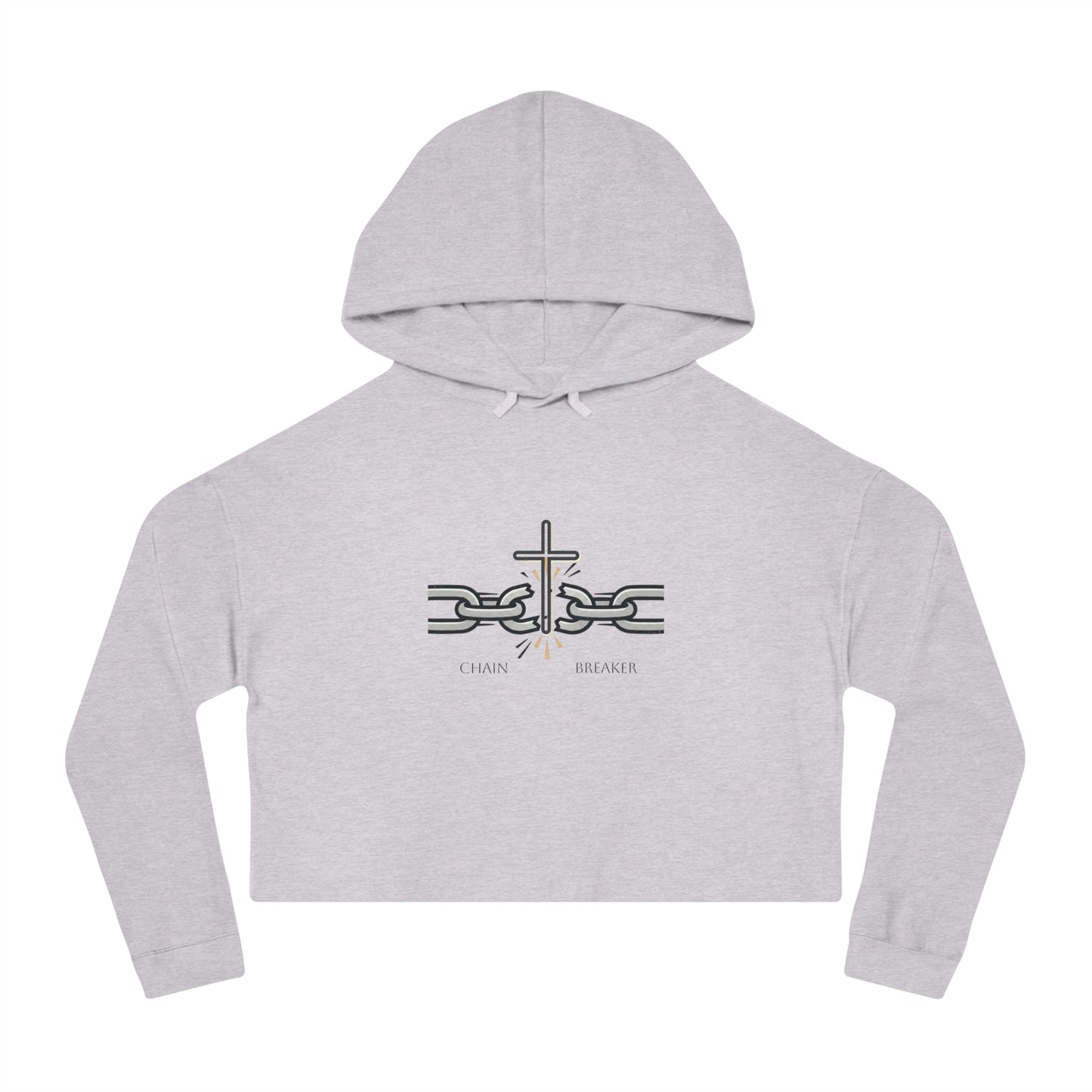 Chain Breaker Crop Hoodie