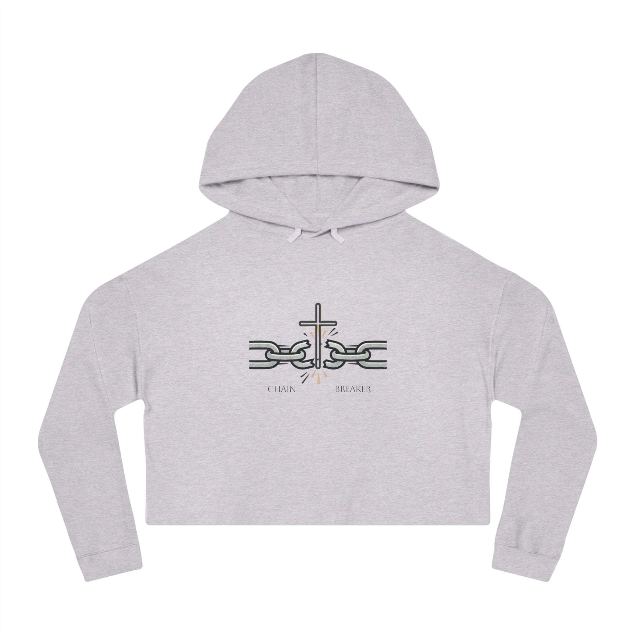 Chain Breaker Crop Hoodie