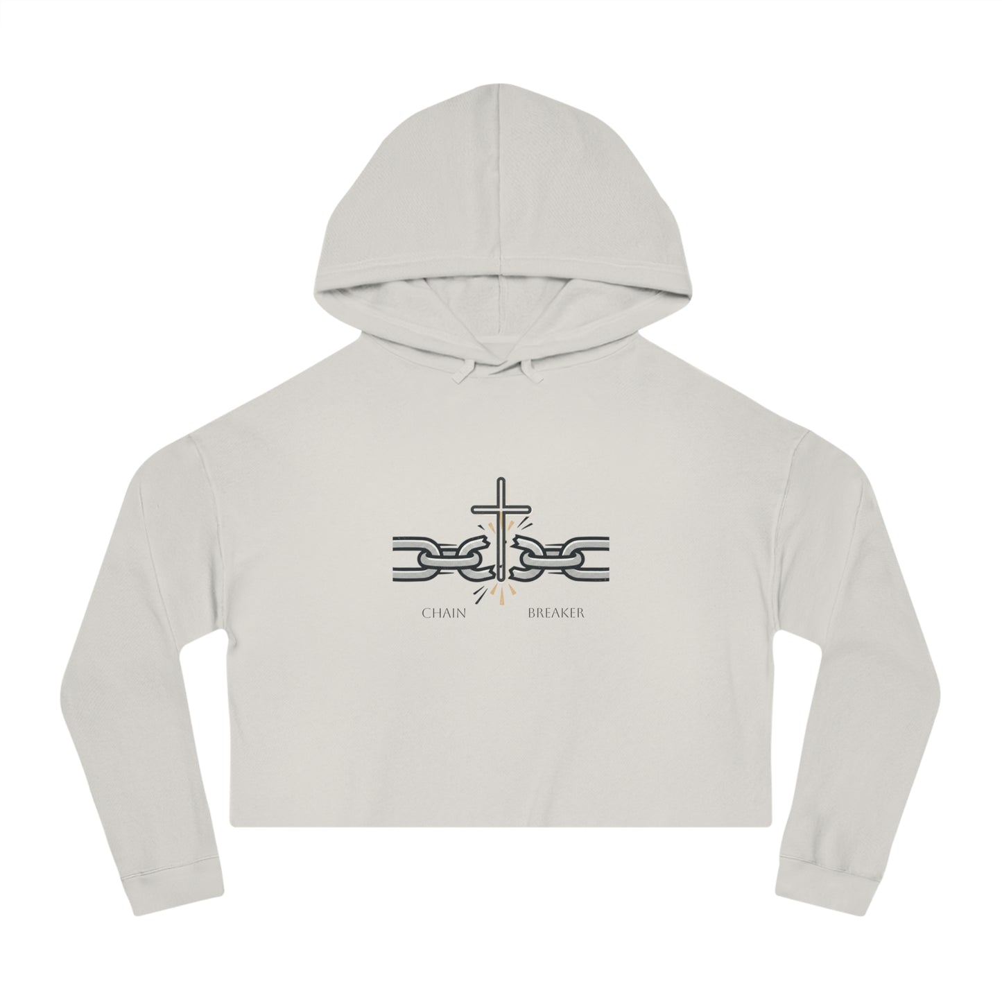 Chain Breaker Crop Hoodie