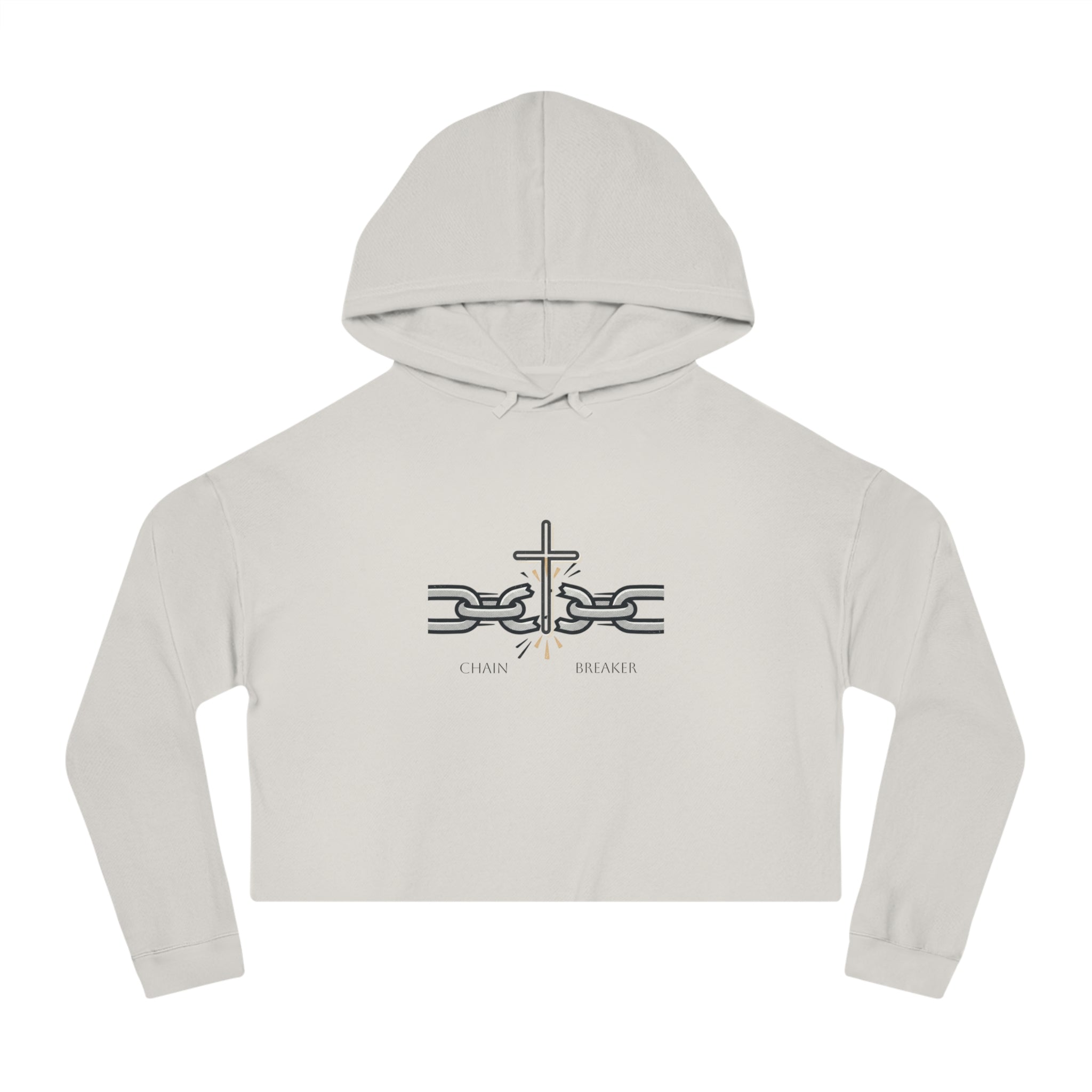 Chain Breaker Crop Hoodie