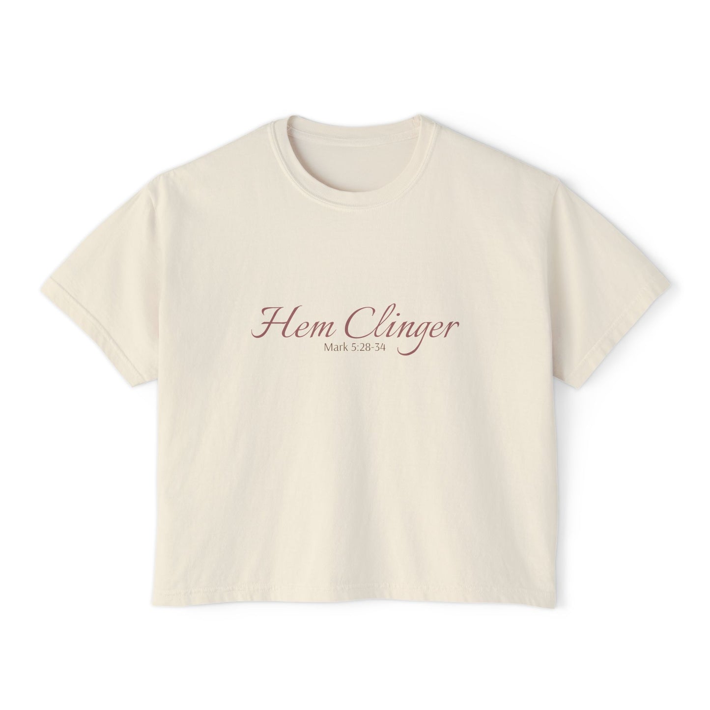 Hem Clinger Christian Tee