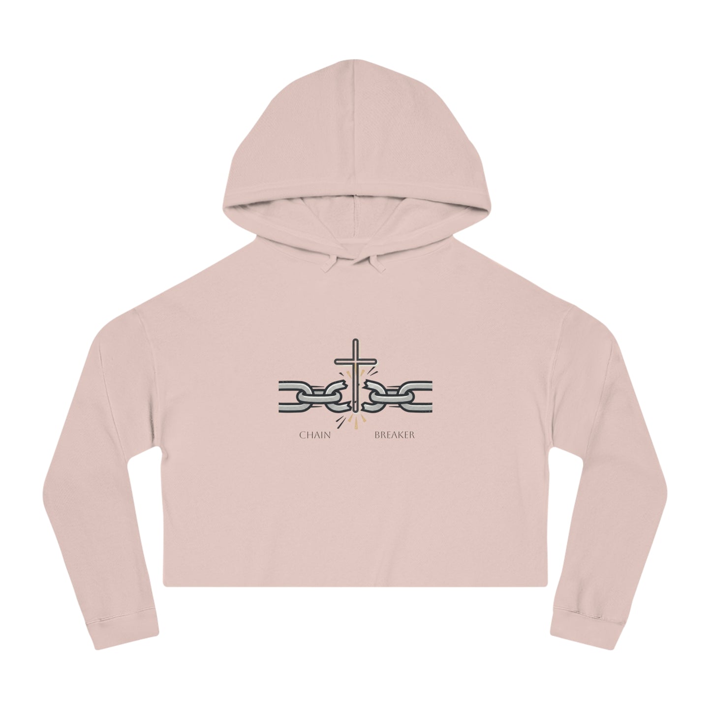 Chain Breaker Crop Hoodie