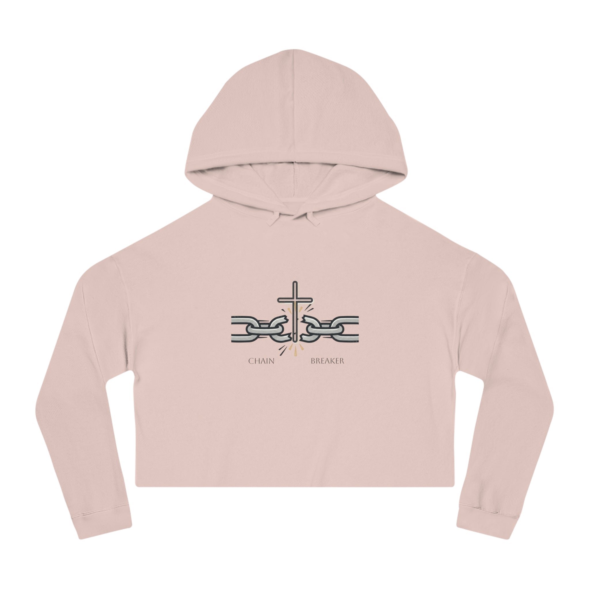Chain Breaker Crop Hoodie
